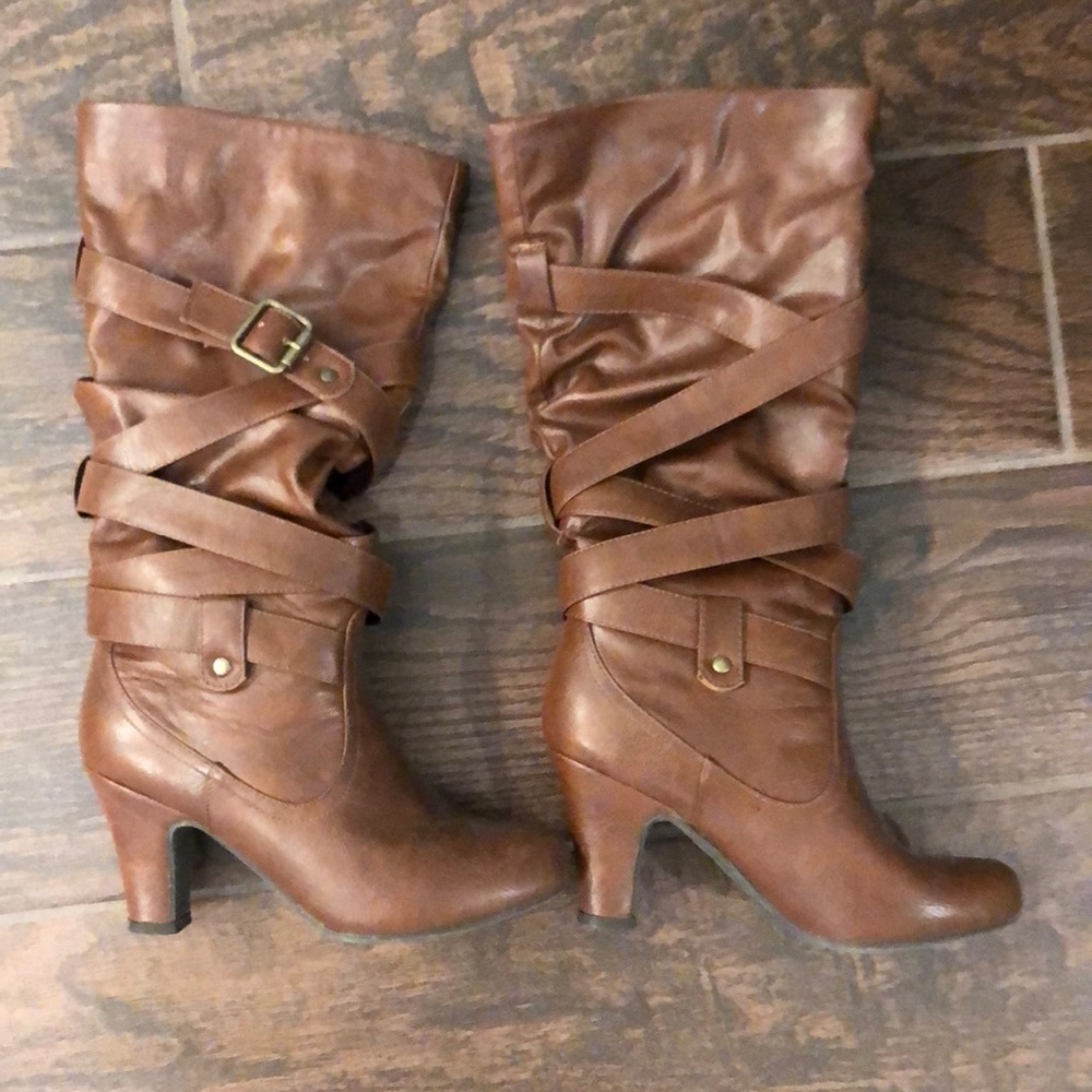 Brown boots